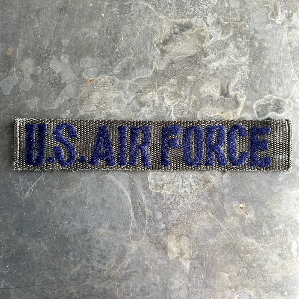U.S. AIR FORCE embroidered tape patch - vintage